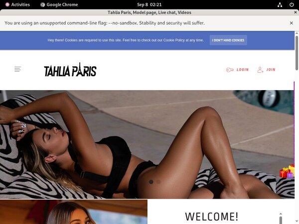 Tahliaparis.com With No Credit Card