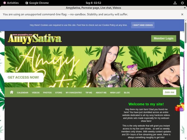 Try Free Amyysativa.com