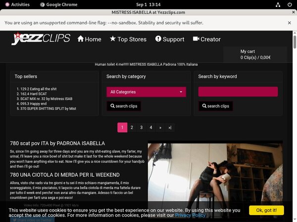 Yezzclips.com Free Trial Account