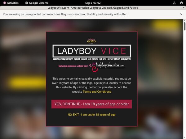 Ladyboy Vice Trial Discount