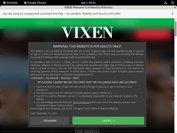 Vixen Renew Membership